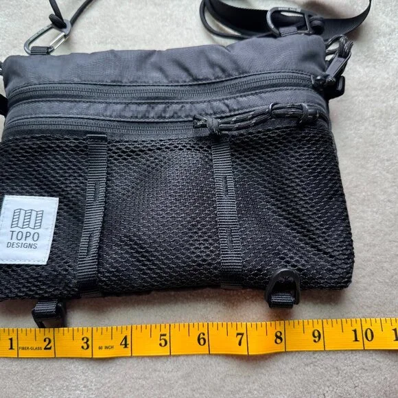 Topo Designs Mountain Accessory Bag - Black - Picture 3 of 5